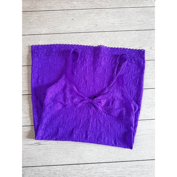 victoria's secret purple lace slip on adjustable strap mini dress - Picture 5 of 6